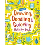 Usborne Publishing Drawing, Doodling & Coloring Activity Book