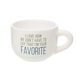 Totalee Gift Your Favorite Cappuccino Ceramic Mug