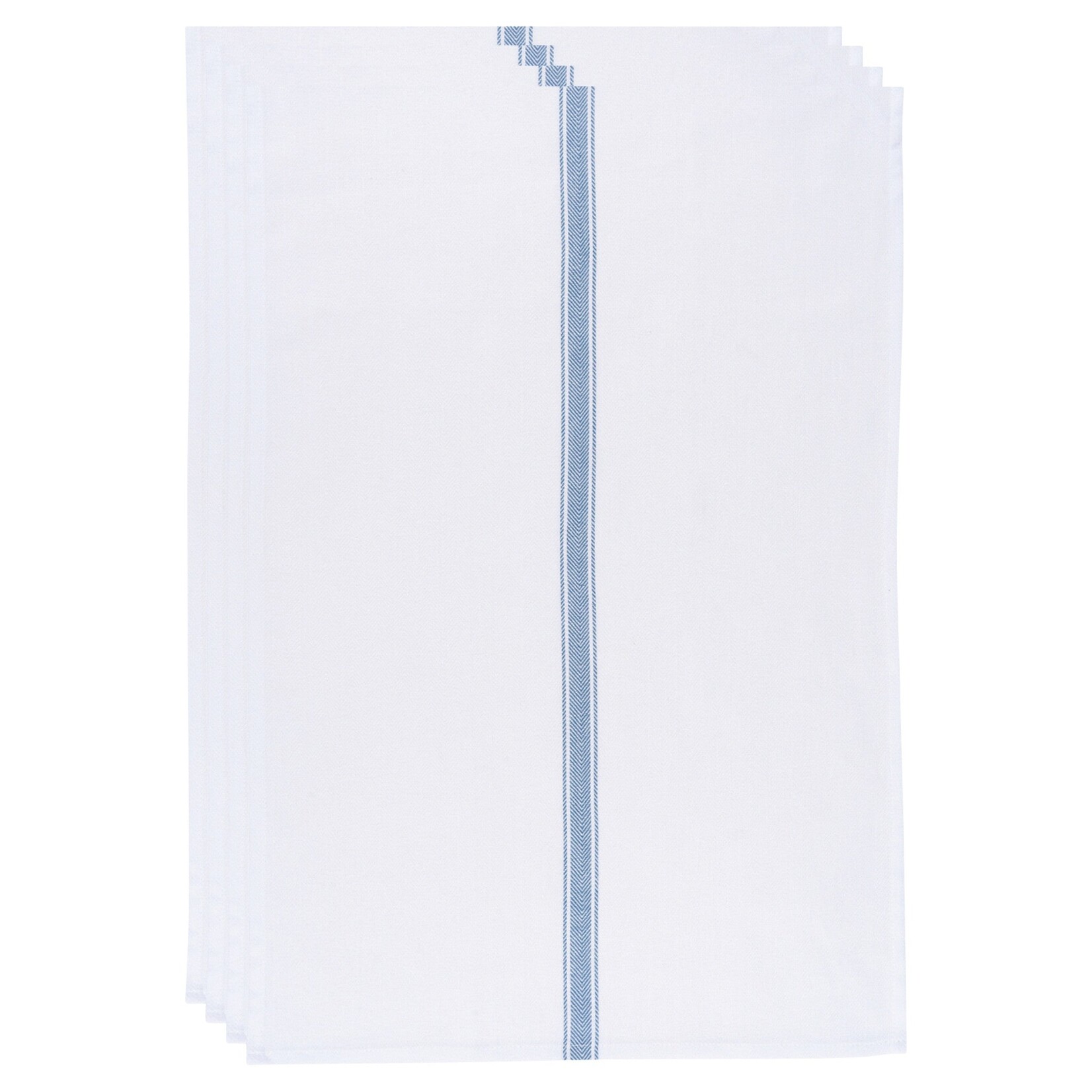 Danica Now Designs Brooklyn Stripe Delft Dish Towel Set of 4