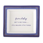 Two's Company Two's Company Wise Saying Tray in Gift Box - Friendship