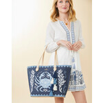 Spartina Spartina Fiesta Tote Hamilton Crab
