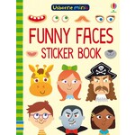 Harper Collins Usborne Minis Funny Faces Sticker Book