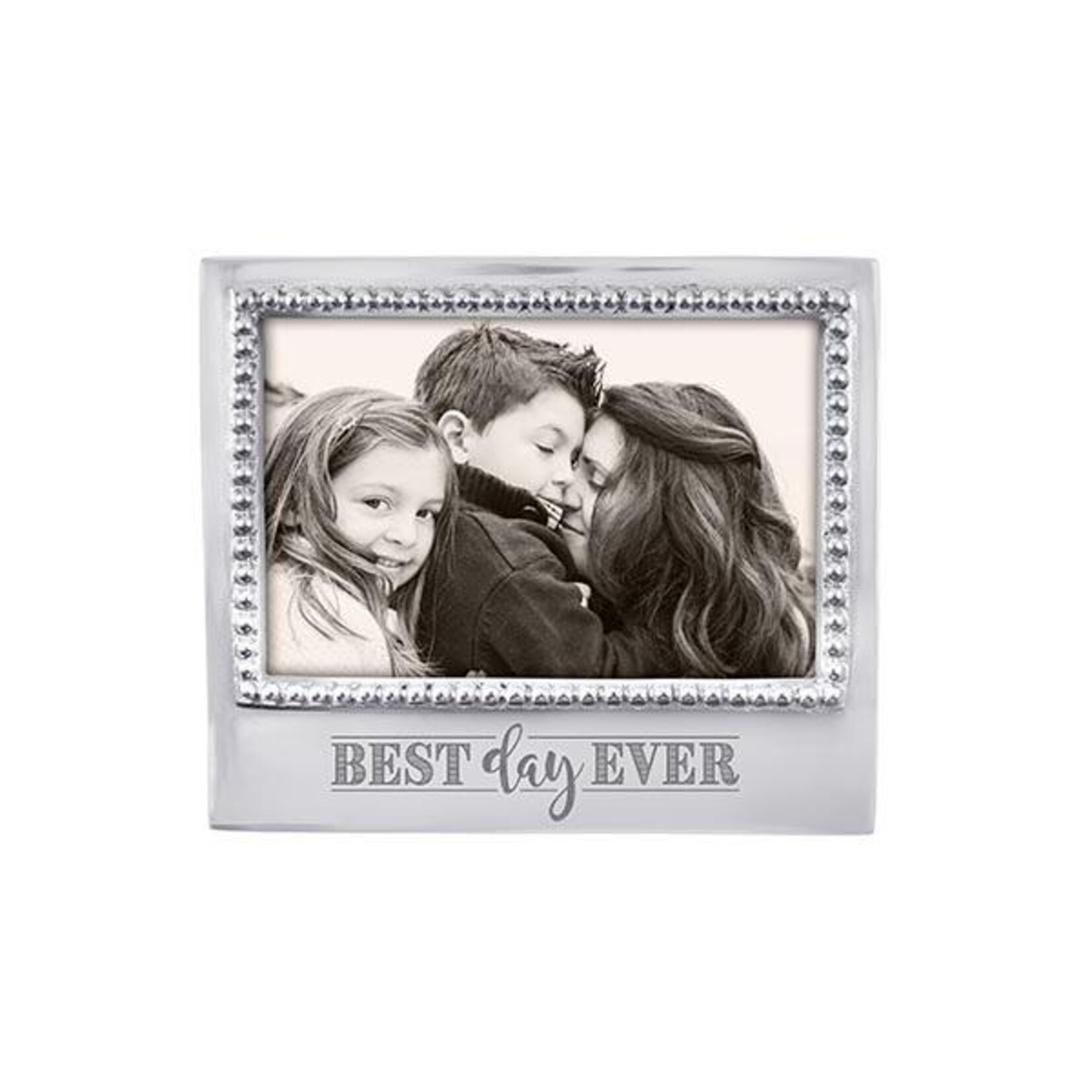 Best Day Ever Beaded 4 x 6 Picture Frame
