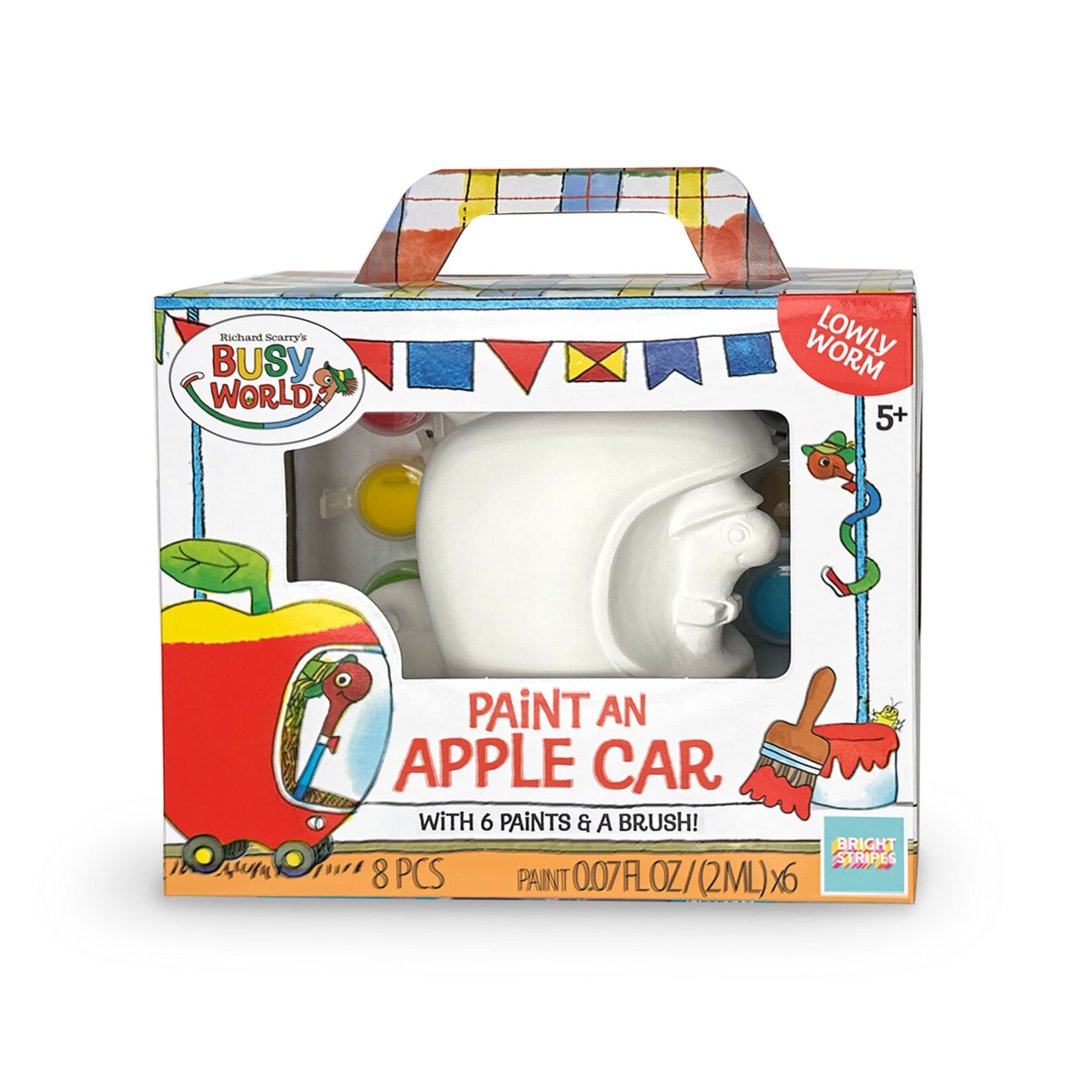 Bright Stripes Richard Scarry's Busy World® Paint A Racer: Lowly