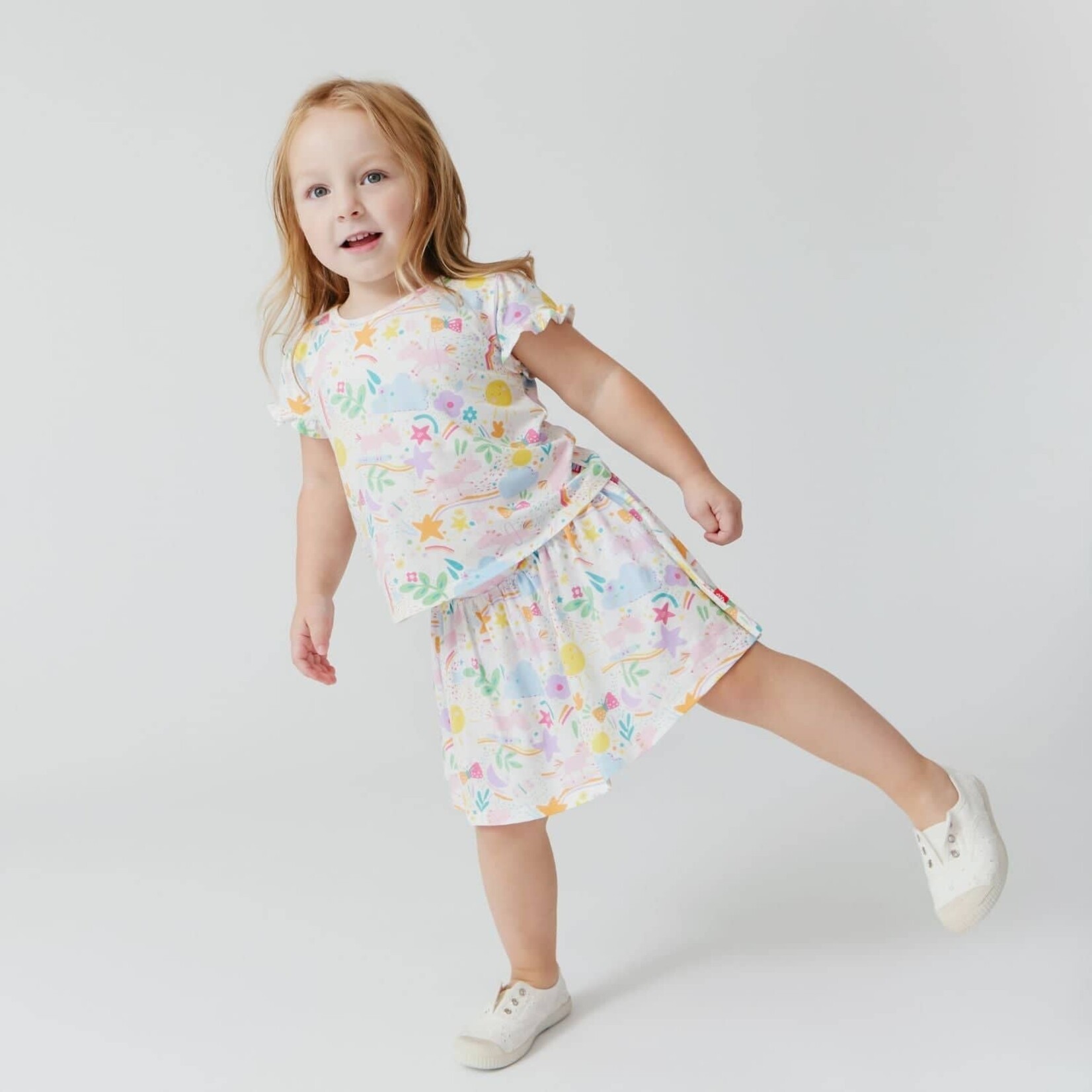 Magnetic Me Magnetic Me Sunny Day Vibes Modal Magnetic Toddler Top & Skort Set