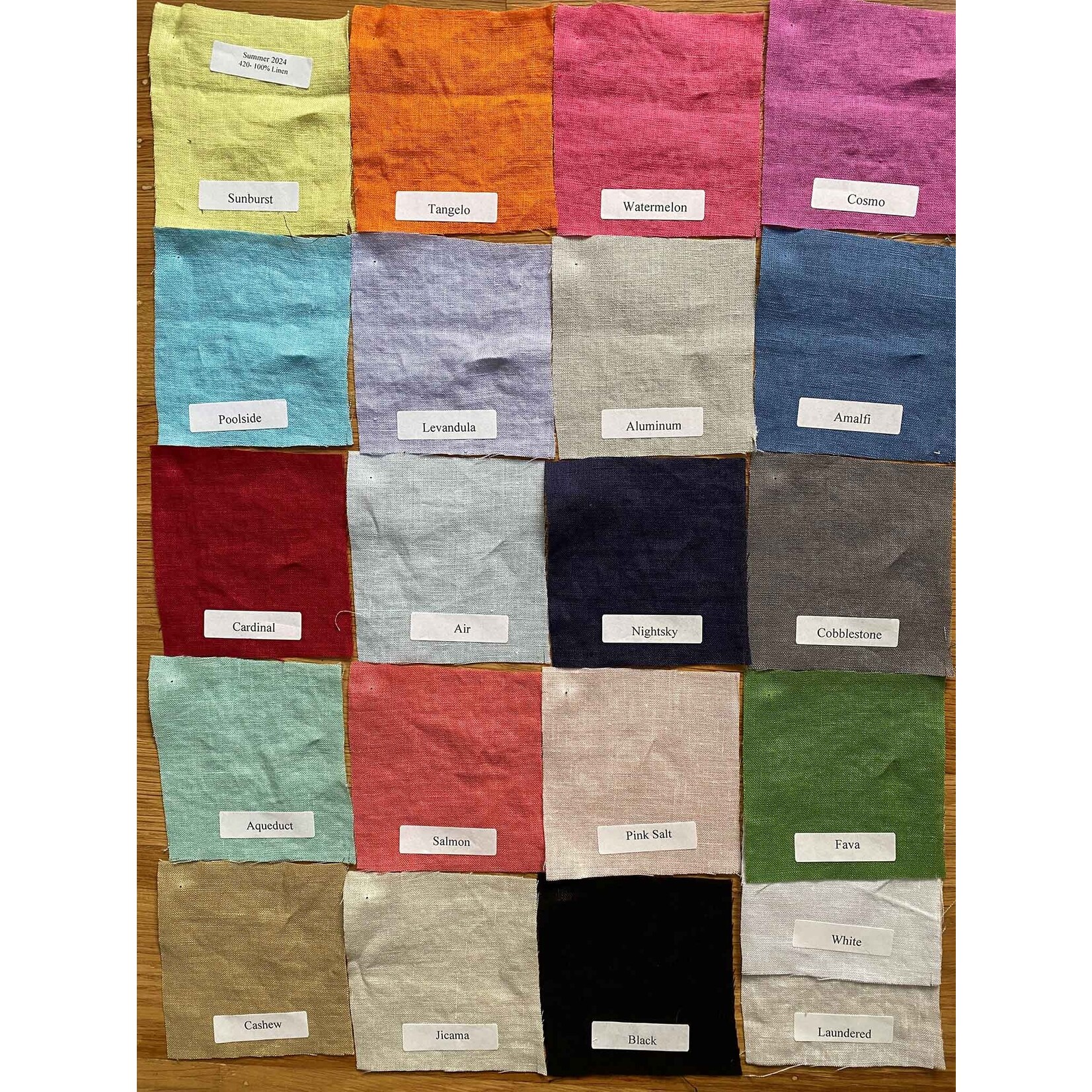 Cut Loose Cut Loose Hanky Linen Ruffle Collar Top