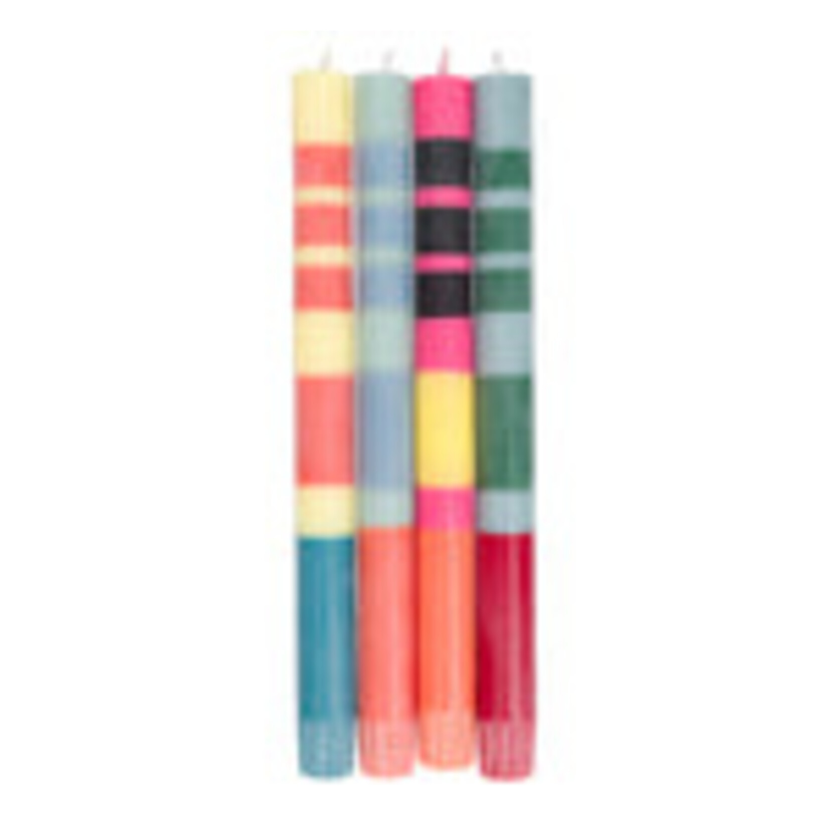 Designed in Colour Ltd. British Colour Standard Eco Dinner Candles set of 4