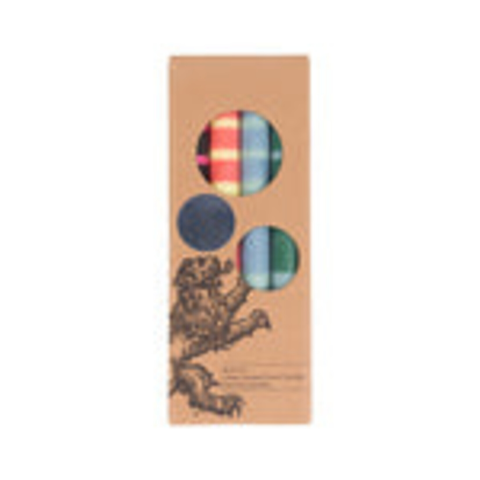 Designed in Colour Ltd. British Colour Standard Eco Dinner Candles set of 4