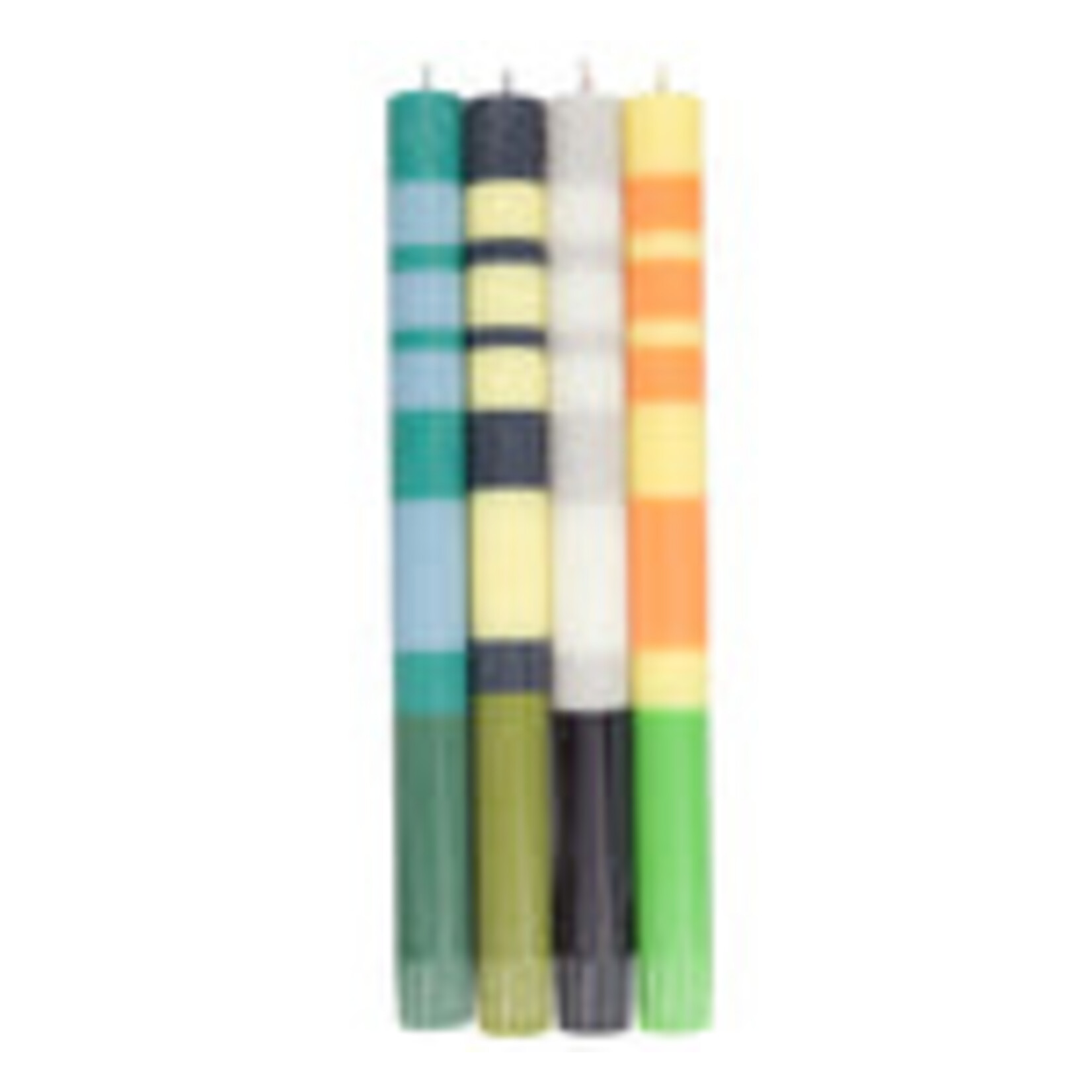 Designed in Colour Ltd. British Colour Standard Eco Dinner Candles set of 4