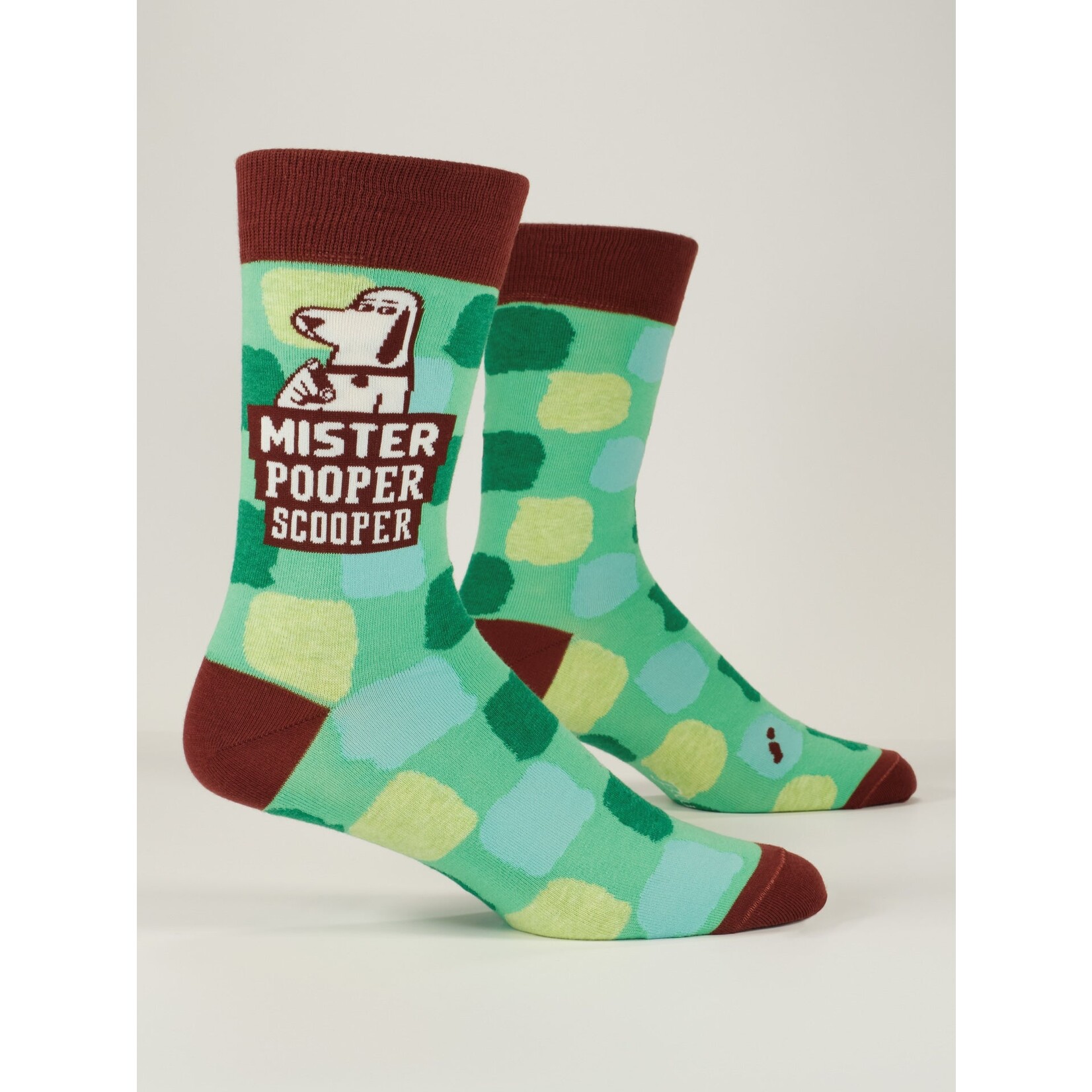 Blue Q Blue Q Mister Pooper Scooper Men's Socks