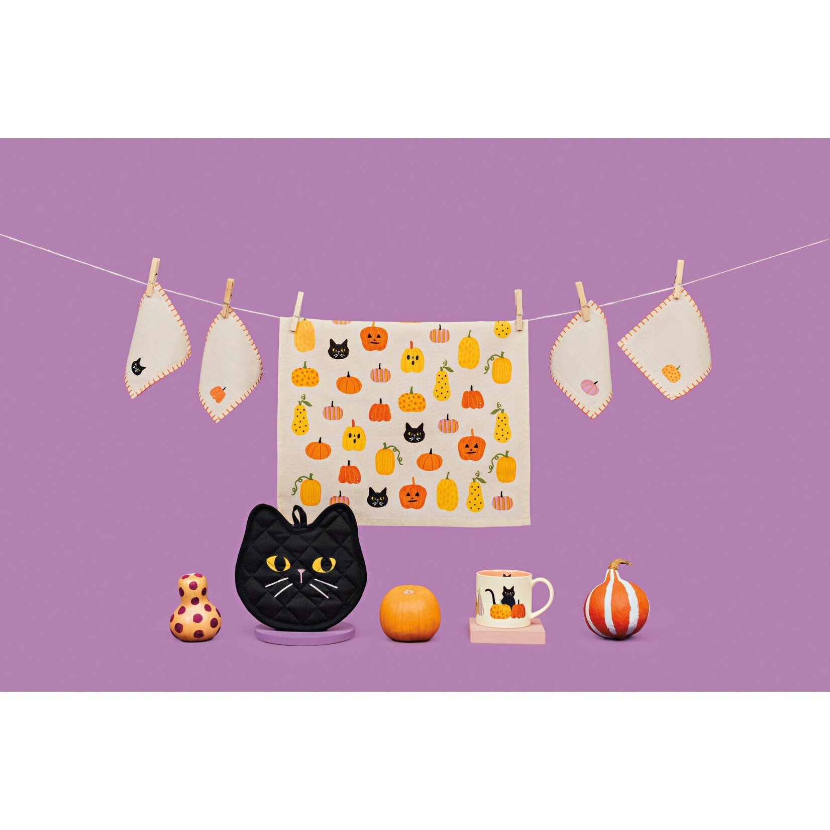 Danica Hallows' Eve Dish Towel