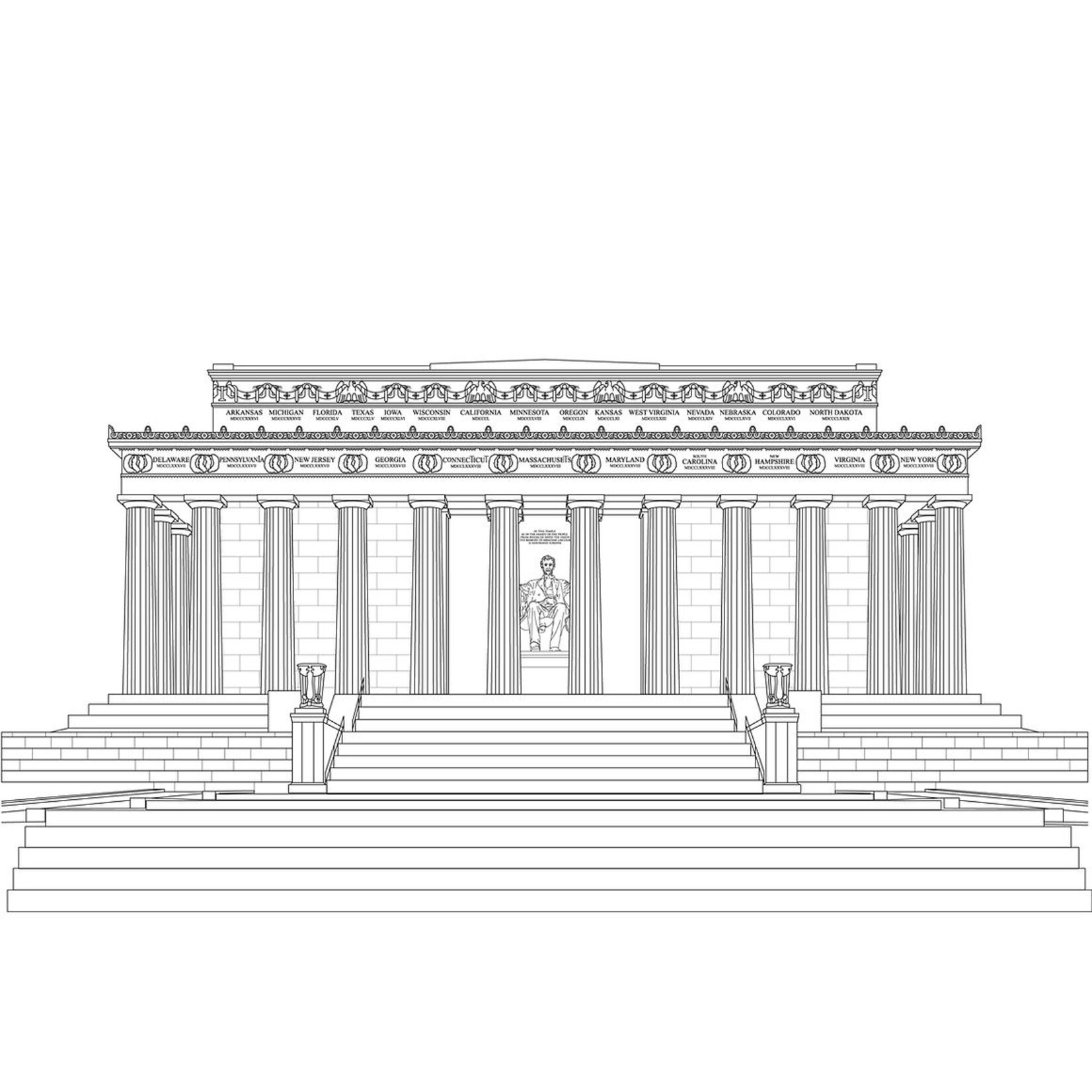 Color Our Town Color The National Mall