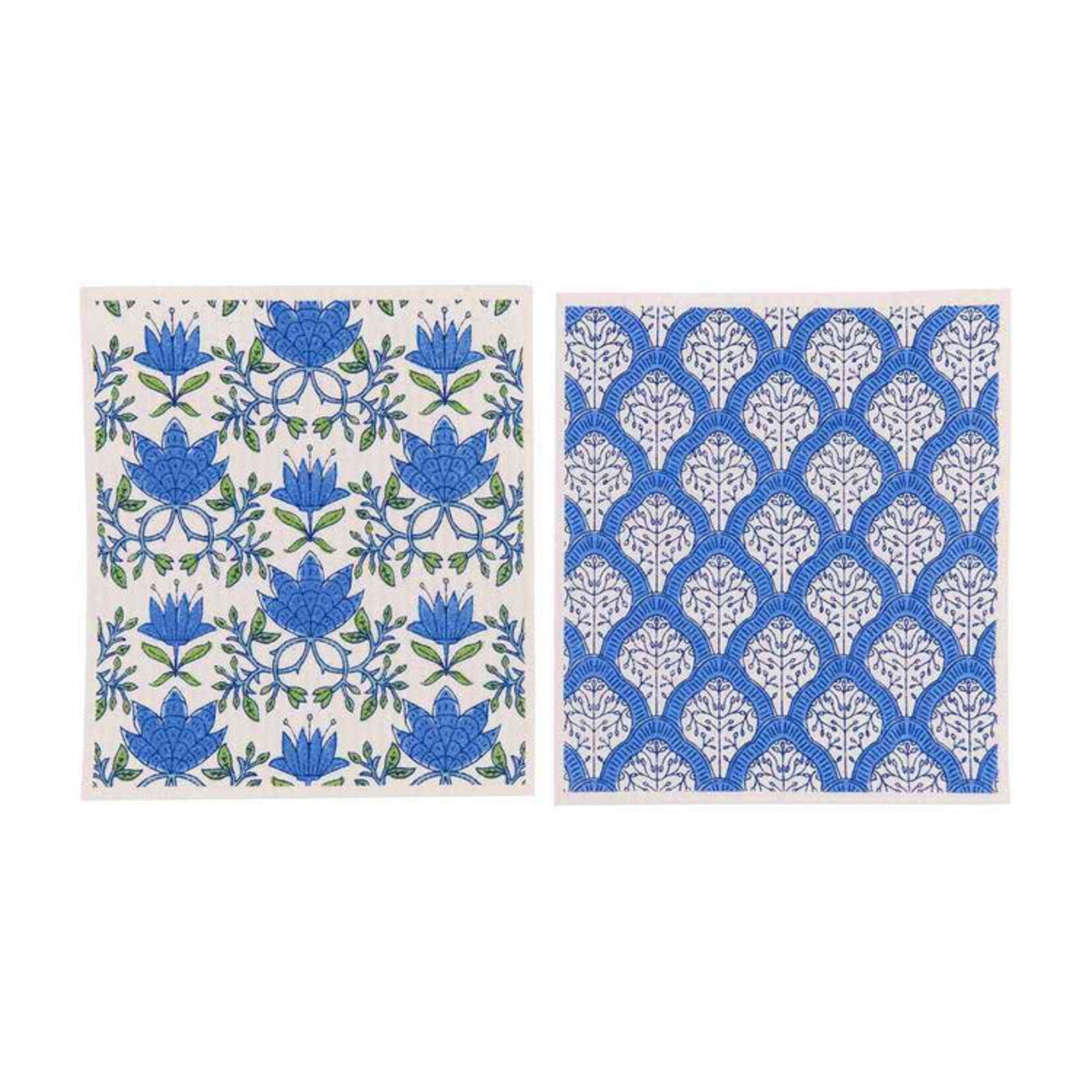Rockflowerpaper Blu Cloth - Set of Two