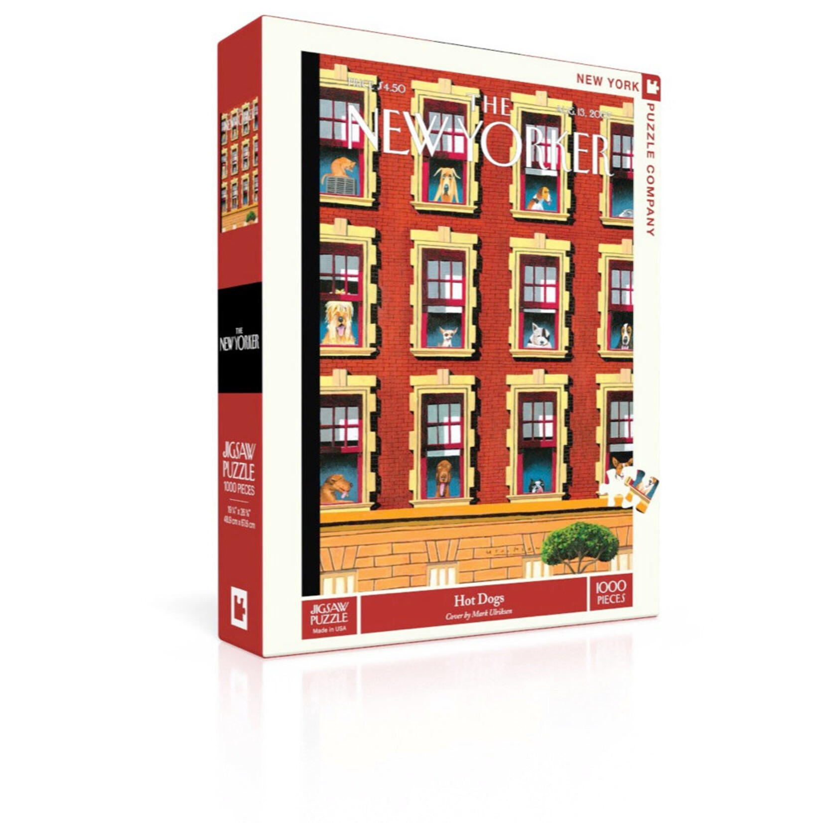 New York Puzzle Co. Hot Dogs 1000 Piece Puzzle