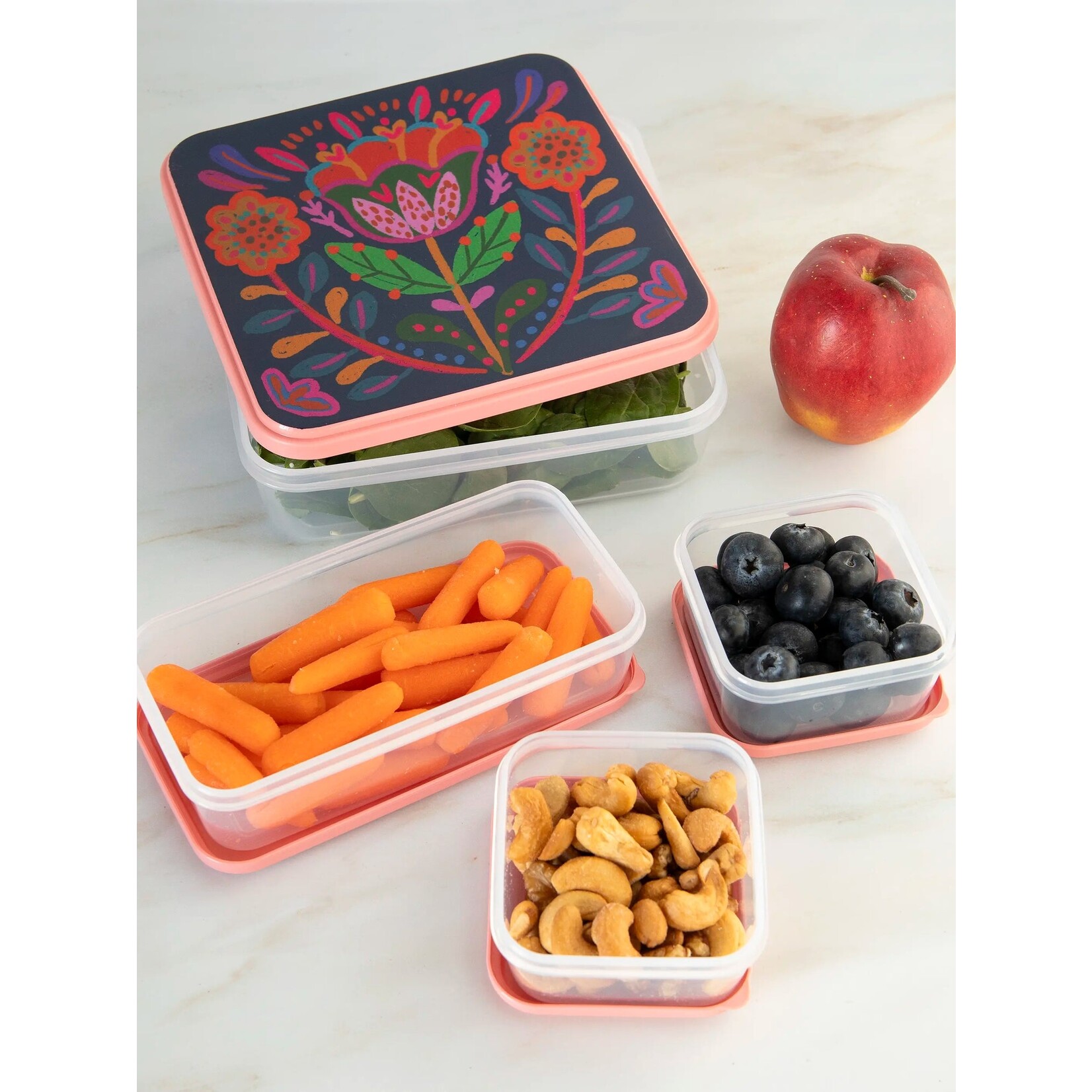 Natural Life Nesting Storage Containers, Set of 4