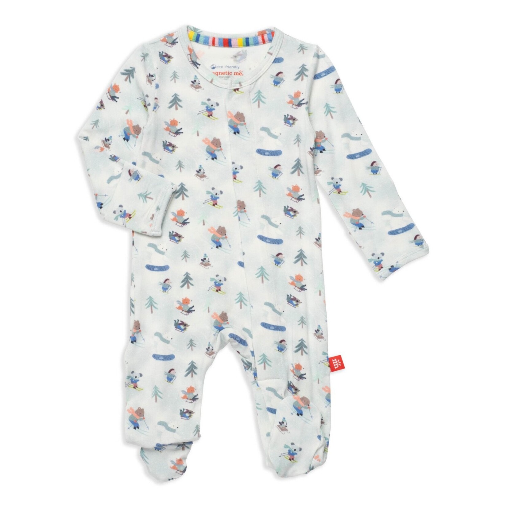 Magnetic Me Magnetic Me Tis The Ski-Son modal magnetic parent favorite footie