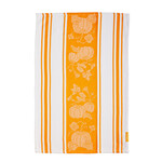 Stonewall Kitchen Pumpkin Jacquard Stripe Dish Towel