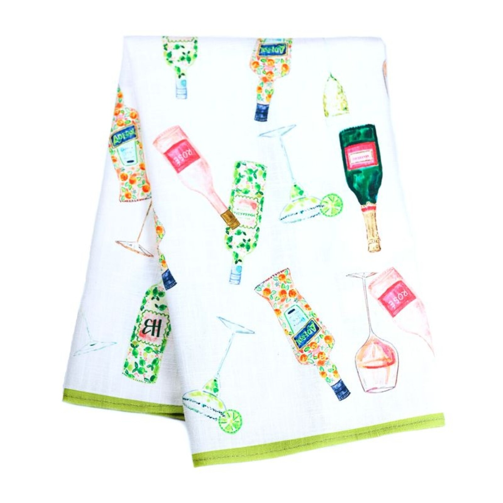 Keva Style Cocktails Dish Towel - Double Sided