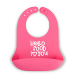 Bella Tunno Hello Food I Love You Wonder Bib
