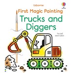 Usborne Publishing First Magic Painting Trucks and Diggers