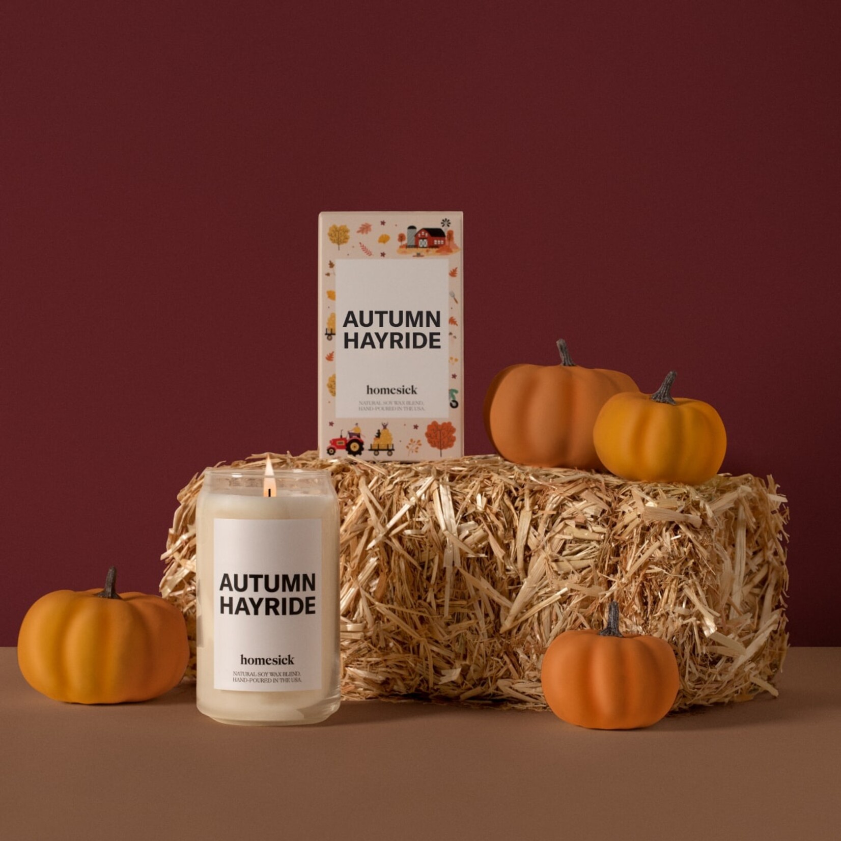 Homesick Homesick Autumn Hayride Candle