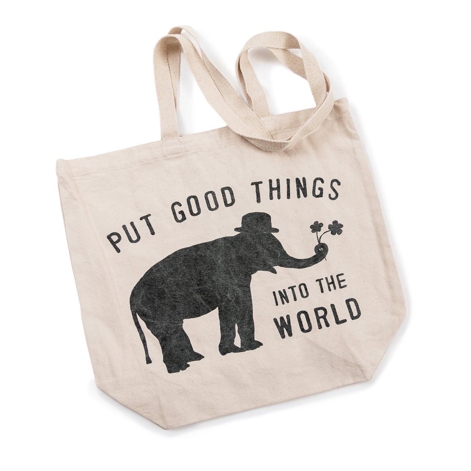 Sugarboo & Co. Put Good Things Into the World Canvas Tote