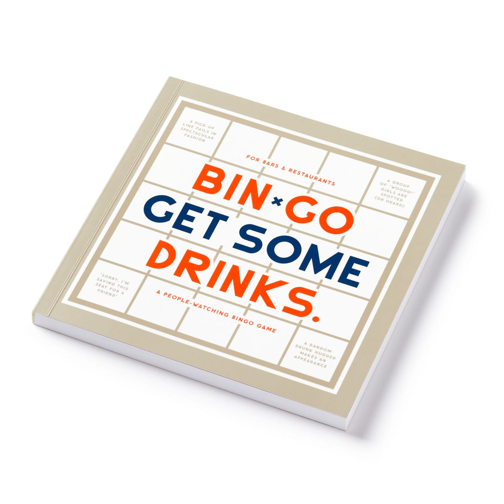 Hachette Book Group Brass Monkey Bin-go Get Some Drinks Bingo Book
