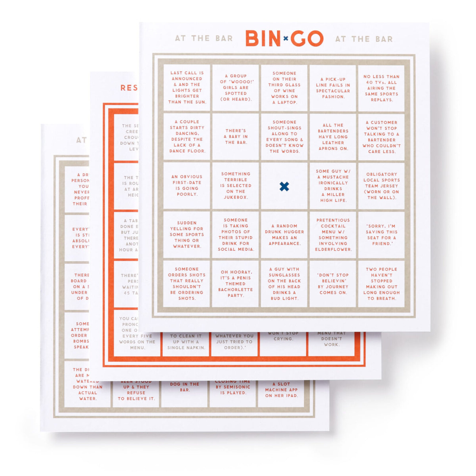 Hachette Book Group Brass Monkey Bin-go Get Some Drinks Bingo Book