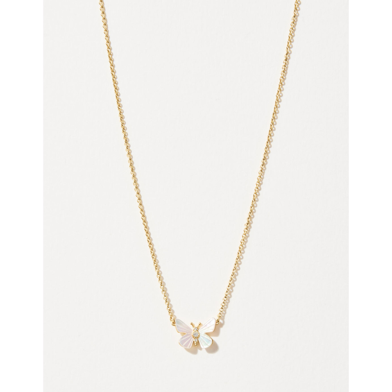 Spartina Spartina Sea La Vie Transformation/Mother of Pearl Monarch Necklace - Gold