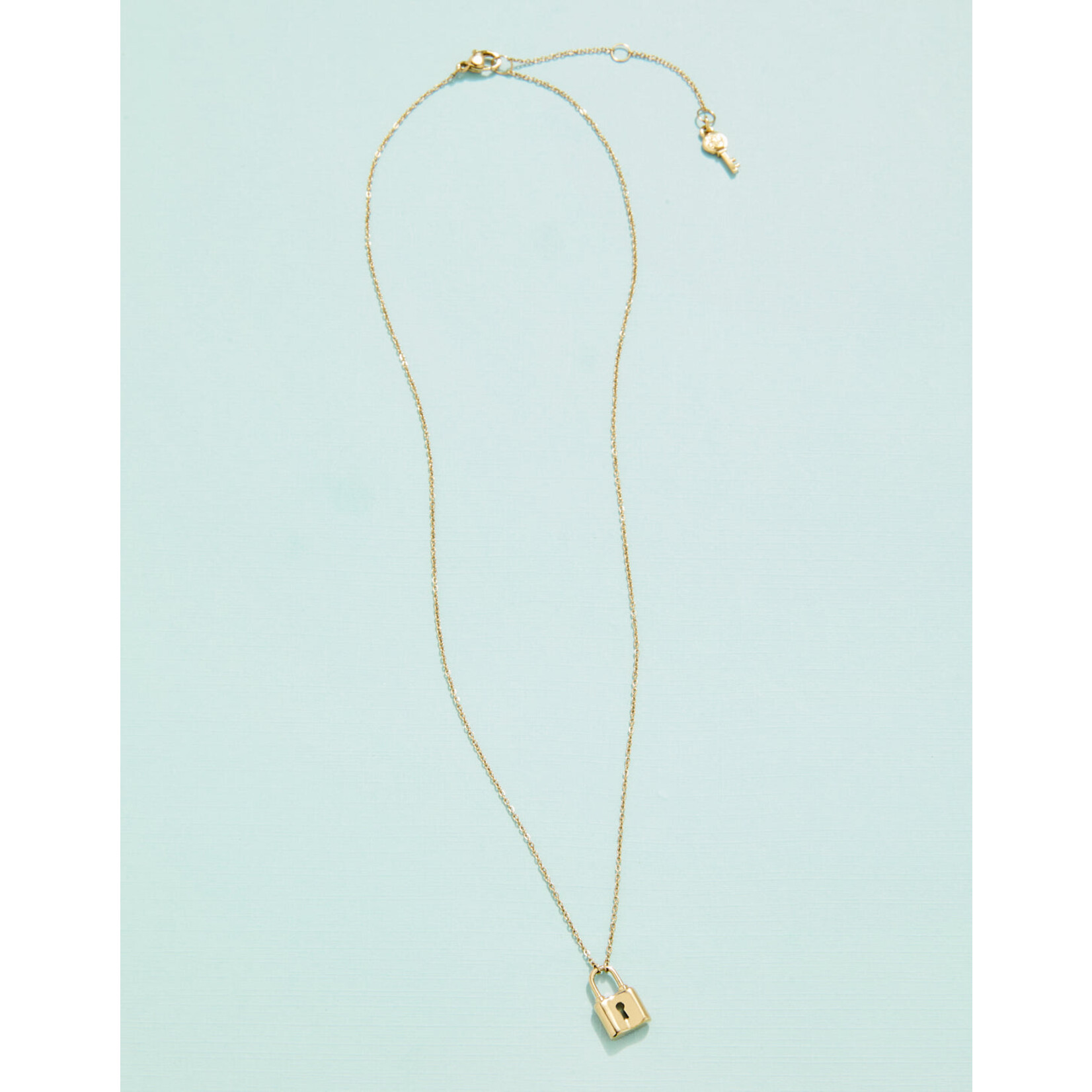 Spartina Spartina Padlock Necklace Padlock 16"