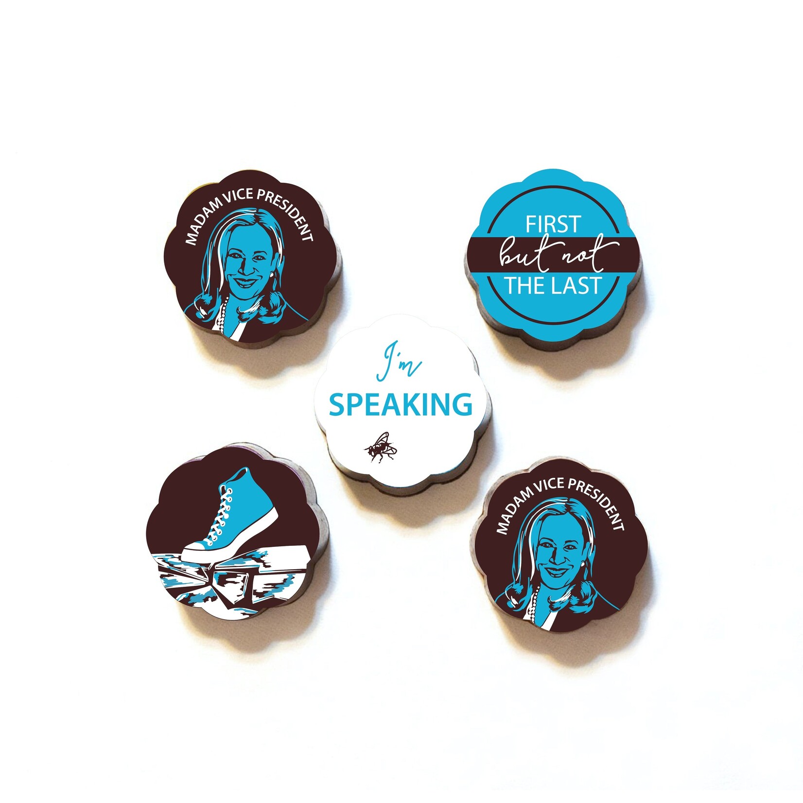 Chouquette Chocolates Chouquette Kamala Harris VP Chocolates  - Box of 5