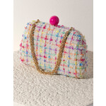 Shiraleah Chicago Shiraleah Lana Minaudierev Purse Ivory