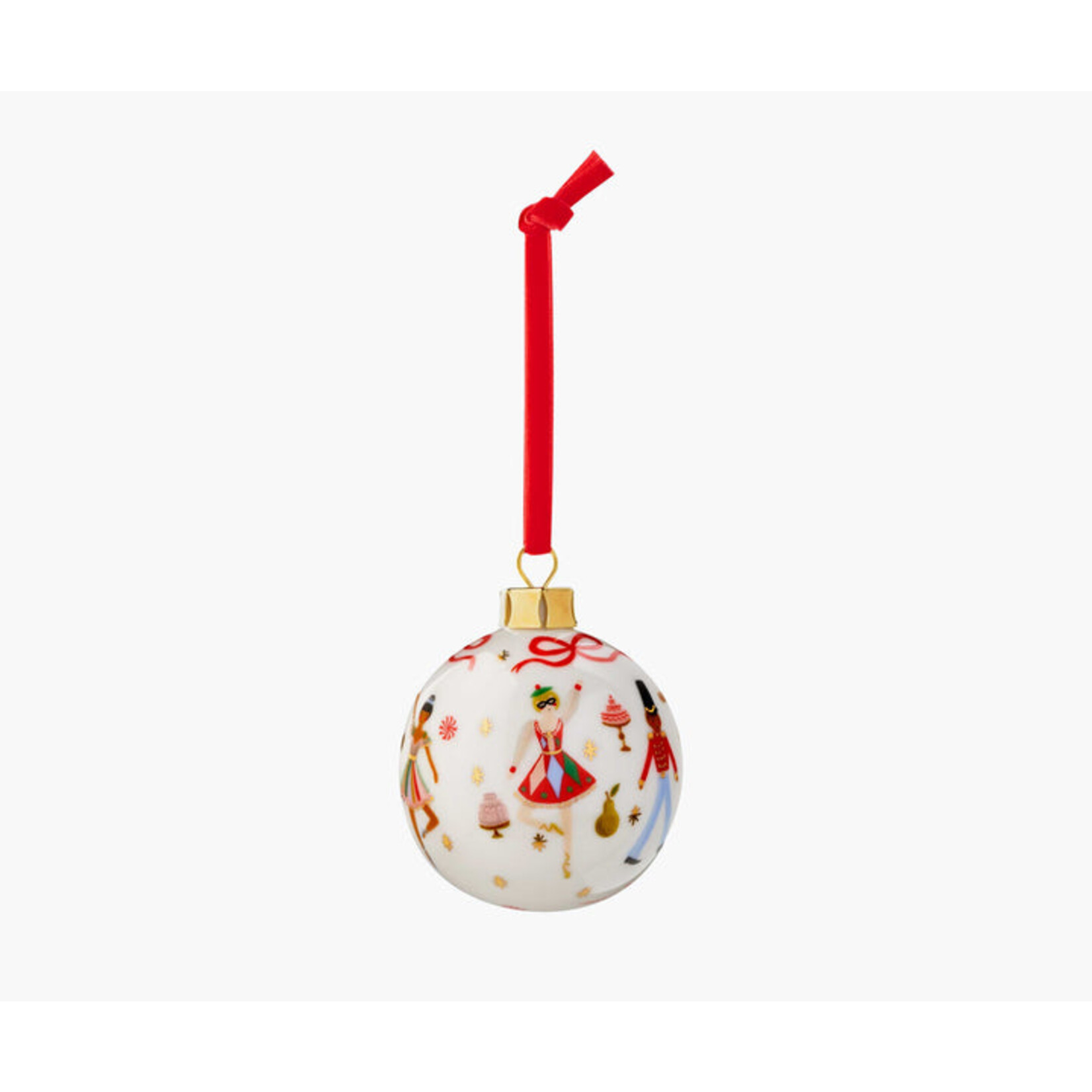 Rifle Paper Co. Nutcracker Porcelain Ornament