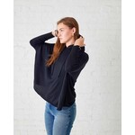 Mer-Sea Catalina Hoodie-True Black, Petite