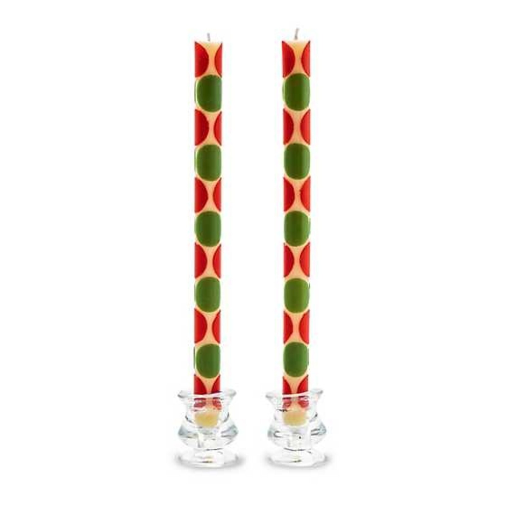 Mackenzie-Childs MacKenzie-Childs Holiday Dinner Candles S/2