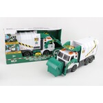 Daron Worldwide NYC Sanitation Front End Dumpster Garbage Truck w/ Light and Sound
