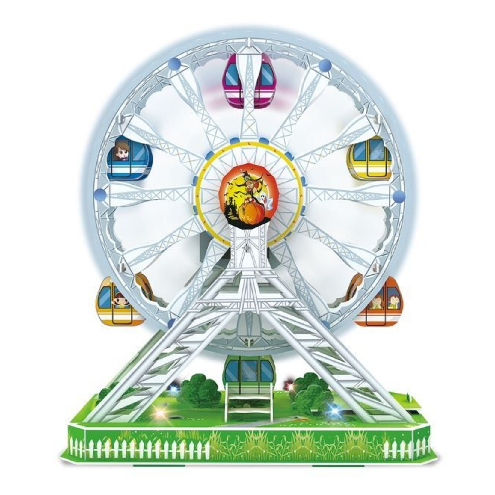 Daron Worldwide Ferris Wheel 3D Puzzle LED 77 Pieces