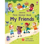 Harper Collins Usborne First  Sticker Book My Friends