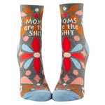Blue Q Blue Q Moms are the Shit Ankle Socks