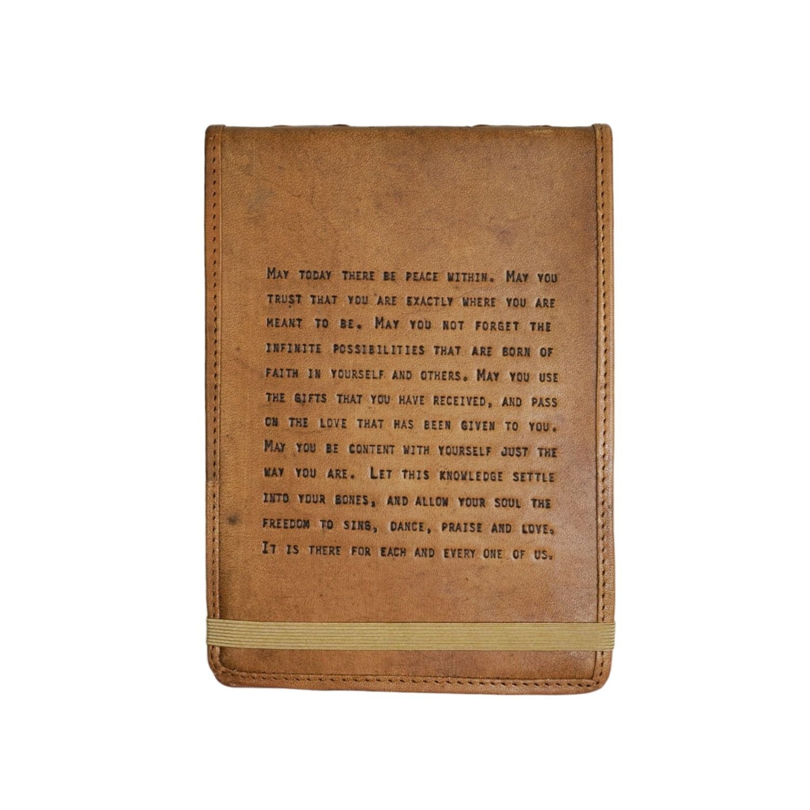 Sugarboo & Co. Sugarboo Large Leather Journal (Various Quotes)