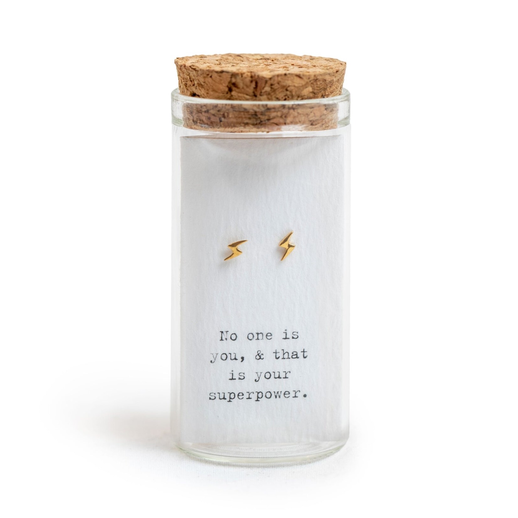 Sugarboo & Co. Sugarboo & Co. Message in a Bottle Earrings