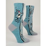 Blue Q Blue Q Got A Case Of The Weekdays Crew Socks