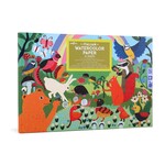 Eeboo Woodland Rainbow Watercolor Pad