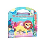 Eeboo Wonderful Animals Shiny Stickers Book