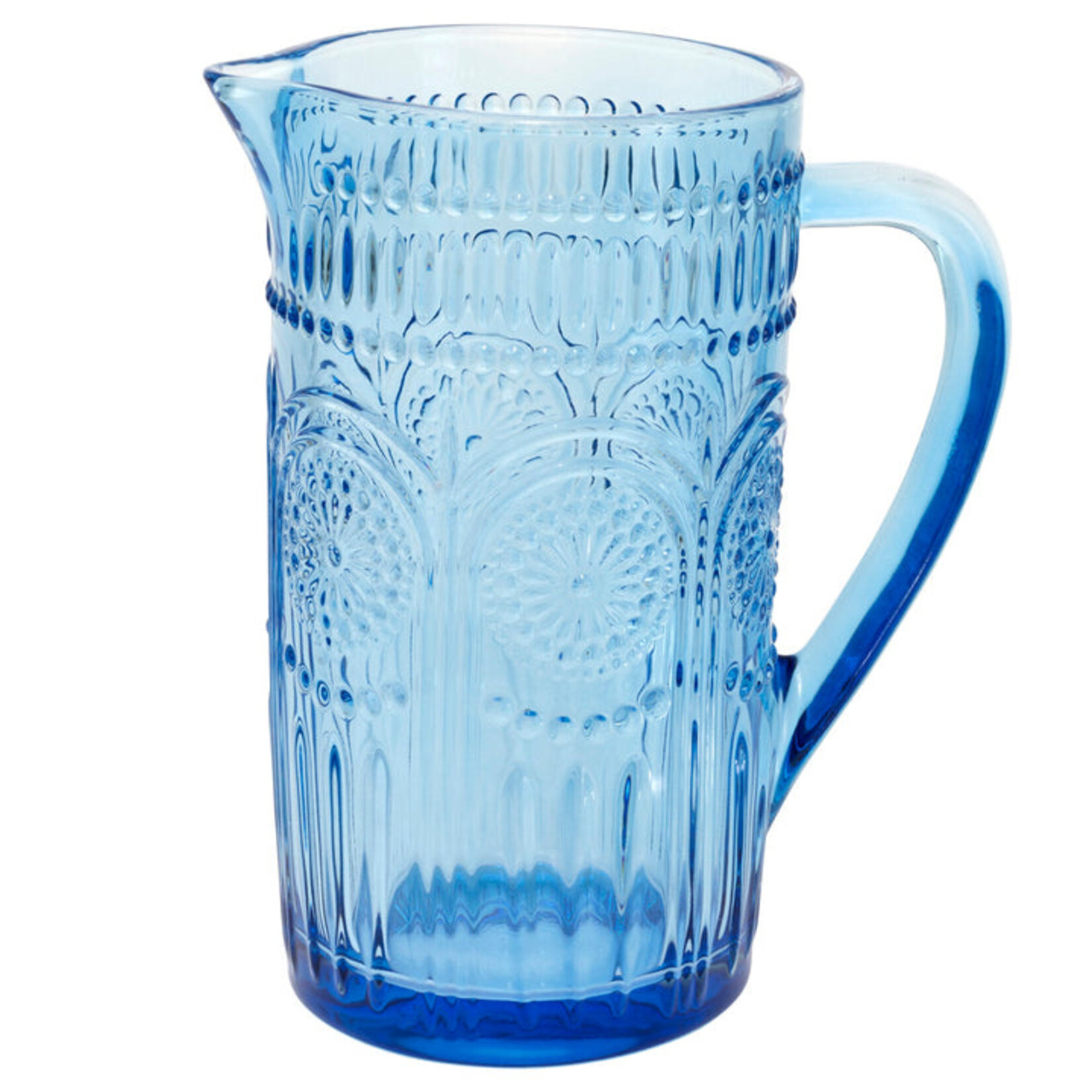Boston International, INC Sky Blue Codi Glass Pitcher