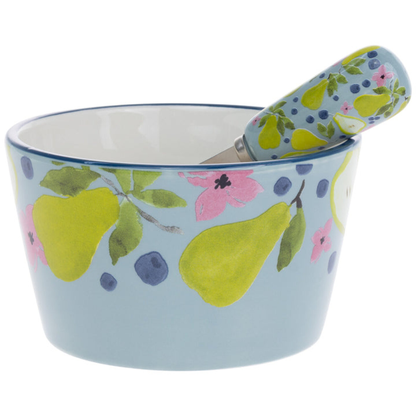 Boston International, INC Anjou Pear Bowl & Spreader