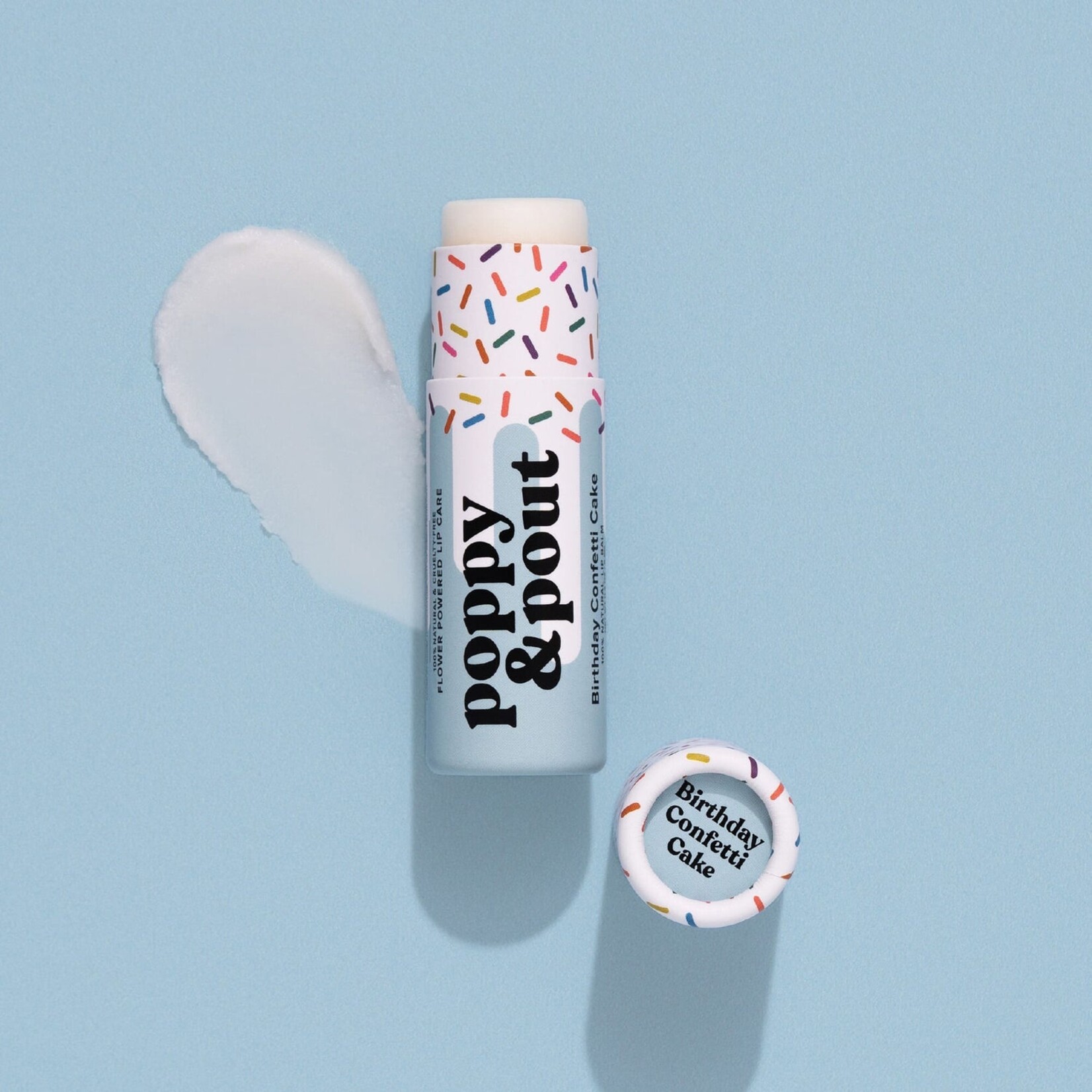 Poppy & Pout Poppy & Pout Birthday Confetti Cake Lip Balm