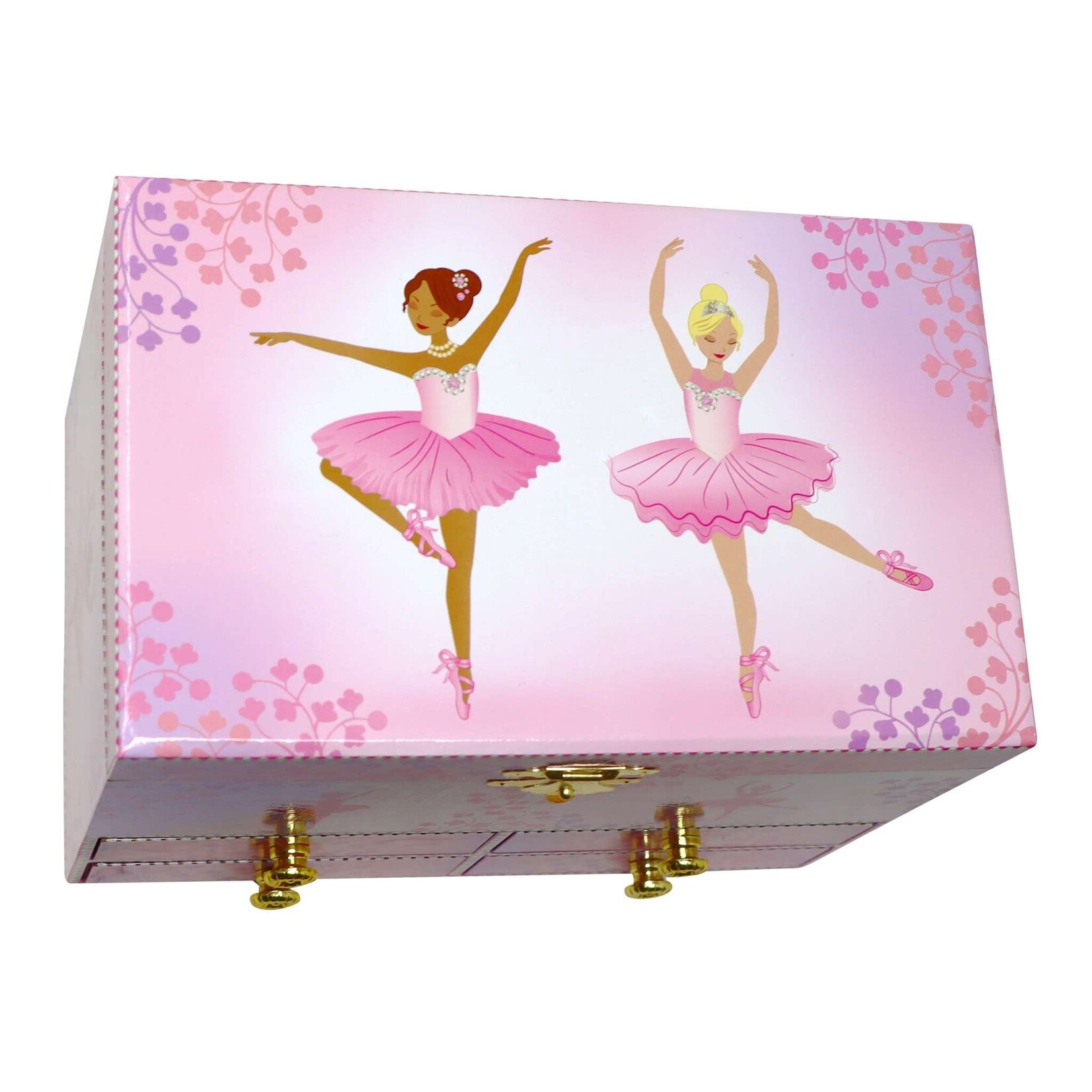 Pink Poppy Ballerina Boutique Medium Musical Jewelry Box
