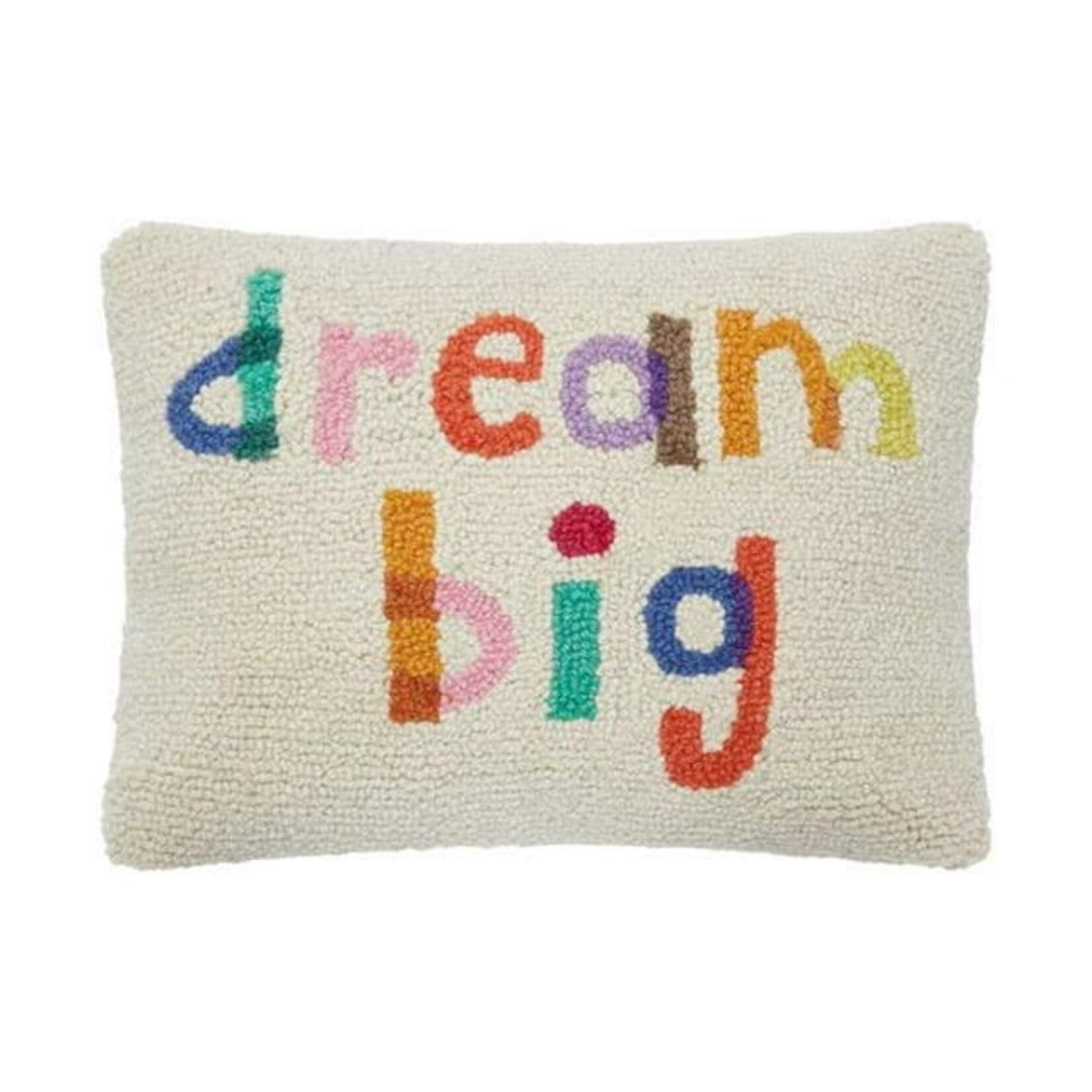 Peking Handicraft Dream Big HookPillow - 12"x16"