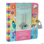 MW Wholesale Cuties Lock and Key Diary with Key Keeper Necklace
